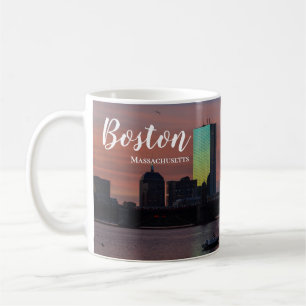 Boston Massachusetts Skyline Coffee Mug Souvenir