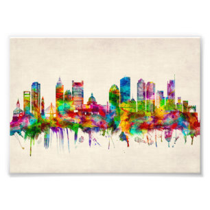 Boston Massachusetts Skyline Photo Print