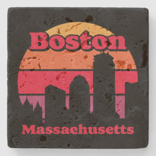 Boston,Massachusetts Stone Coaster