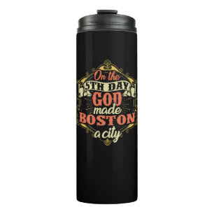 Boston Massachusetts Thermal Tumbler