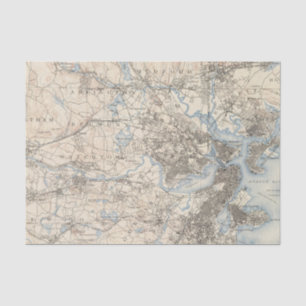 Boston, Massachusetts Tissue Paper