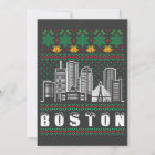 Boston Massachusetts Ugly Christmas