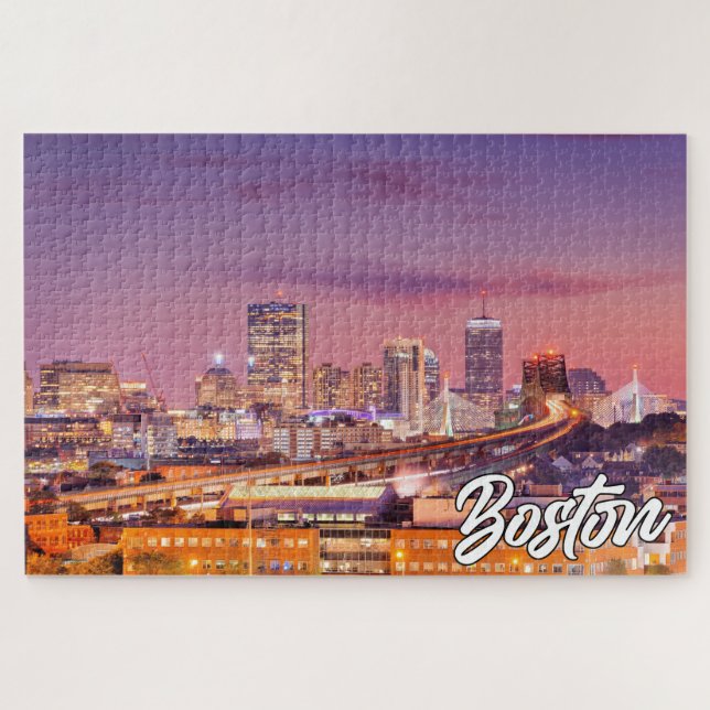 Boston, Massachusetts, United States Jigsaw Puzzle (Horizontal)