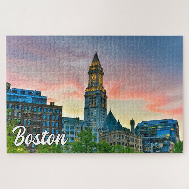 Boston, Massachusetts, United States Jigsaw Puzzle (Horizontal)