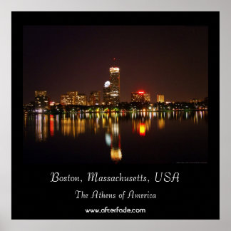 Boston, Massachusetts, USA Poster