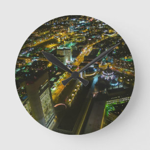Boston, Massachusetts, USA Round Clock
