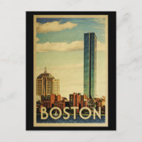 Boston Massachusetts Vintage Travel