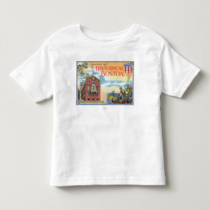 Boston, MassachusettsHistorical Boston Scenes Toddler T-Shirt