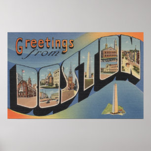 Boston, MassachusettsLarge Letter Scenes 3 Poster