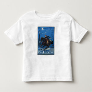 Boston, MassachusettsPaul Revere's Ride Toddler T-Shirt