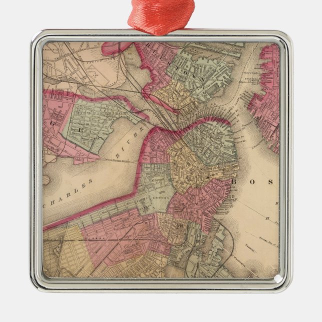 Boston Metal Ornament (Front)