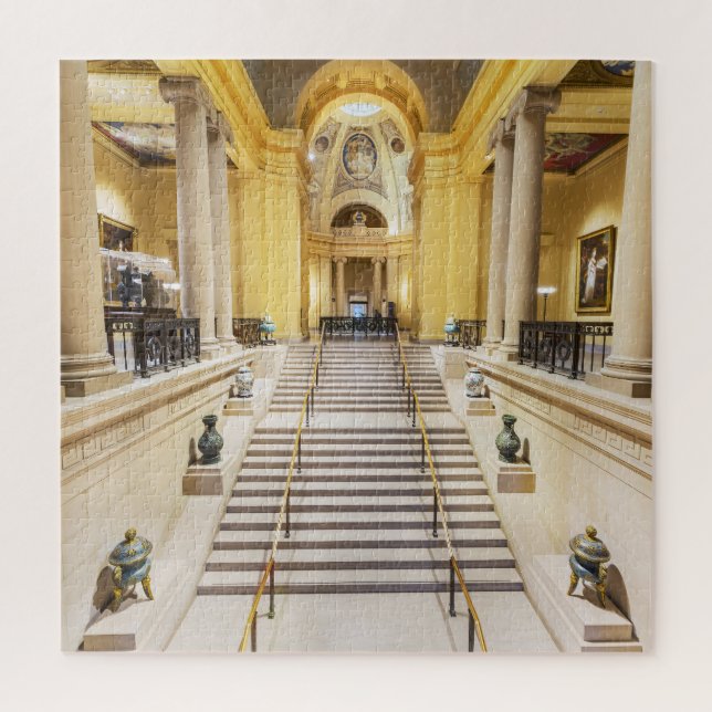 Boston MFA: American Art Landmark Jigsaw Puzzle (Vertical)