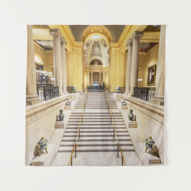 Boston MFA: American Art Landmark Tapestry (Front)