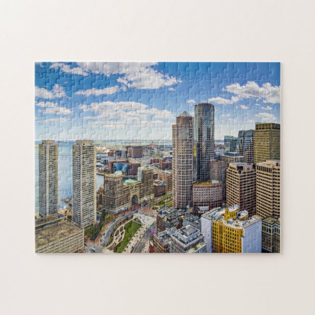 Boston Modern Buildings Jigsaw Puzzle (Horizontal)