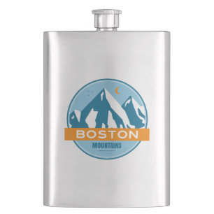 Boston Mountains Arkansas Hip Flask