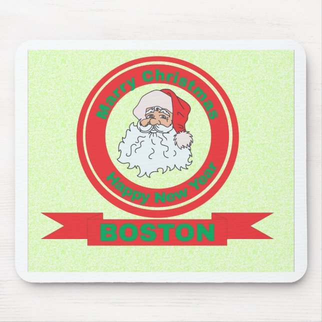 Boston Mouse Pad (Front)