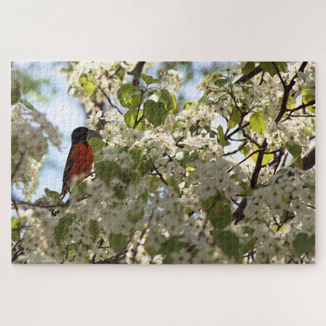 Boston Oriole Jigsaw Puzzle (Horizontal)