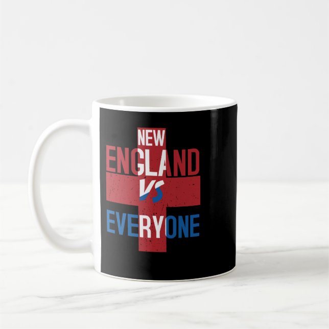 Boston Patriots - Defunct 60s Retro Mascot Design Coffee Mug (Left)