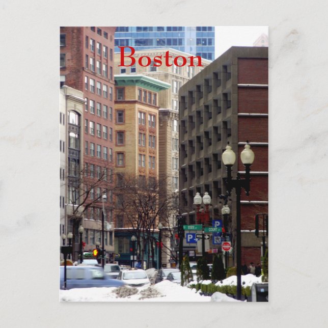 Boston Postcard (Front)