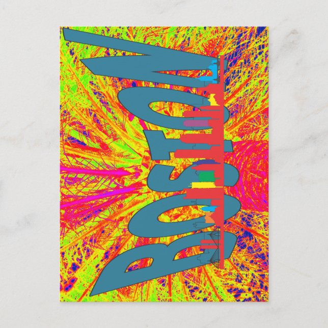 Boston Postcard (Front)