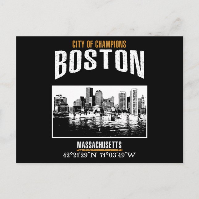 Boston Postcard (Front)