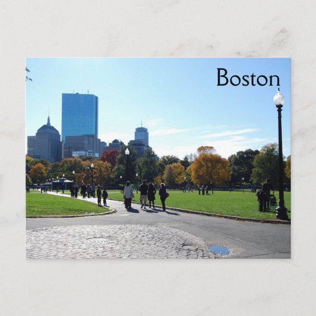Boston Postcard (Front)