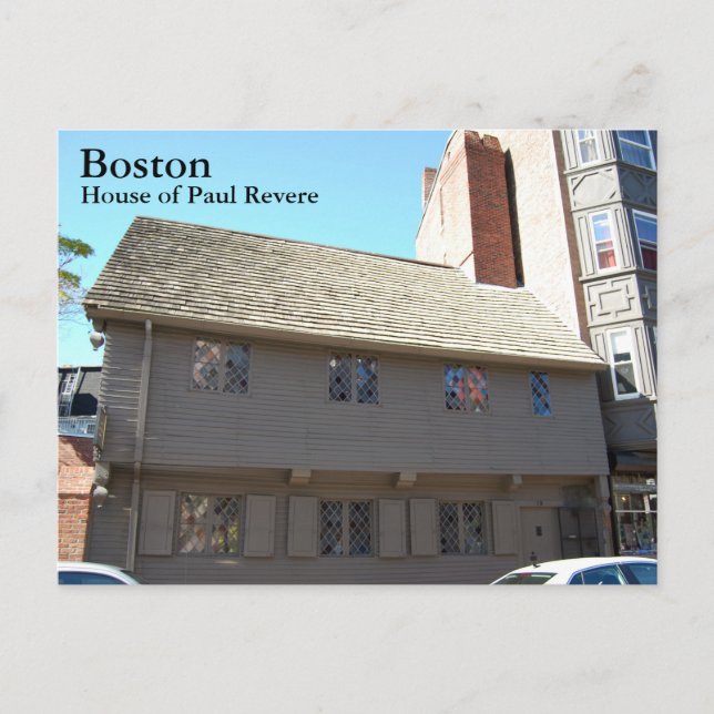 Boston Postcard (Front)