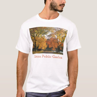 Boston Public Garden in Autumn T-Shirt