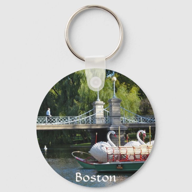 Boston Public Garden Key Chain (Front)