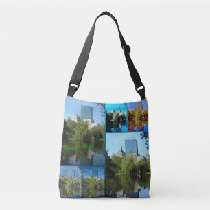 Boston Public Garden Photo Collage 0016 Crossbody Bag