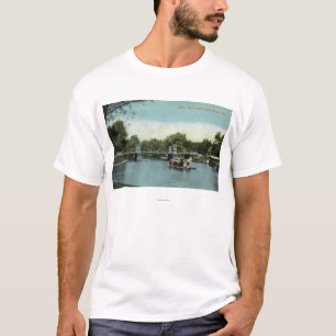 Boston Public Garden View of the Bridge T-Shirt