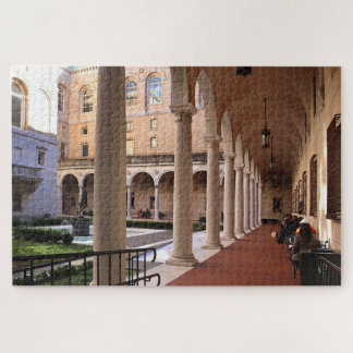 Boston Public Library Courtyard Photo Puzzle