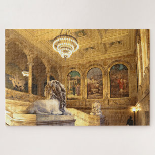 Boston Public Library Courtyard Photo Puzzle