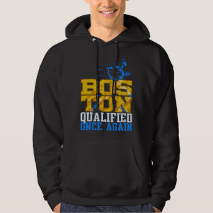 Boston Qualified Once Again Annual Running Trainin Hoodie