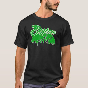 Boston Retro Vintage Design T-Shirt