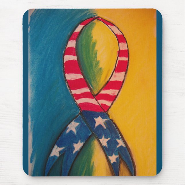 boston ribbon mousepad (Front)