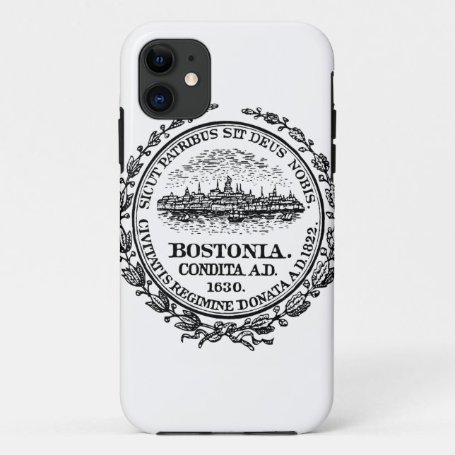 Boston Seal Case-Mate iPhone Case (Back)
