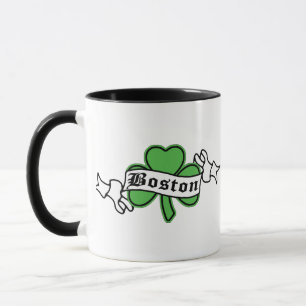 Boston Shamrock Mug