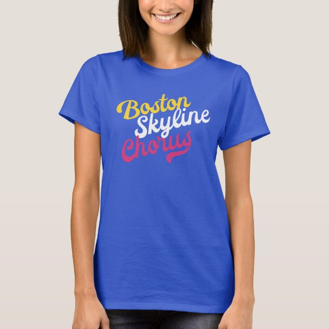 Boston Skyline Chorus T-Shirt (Front)