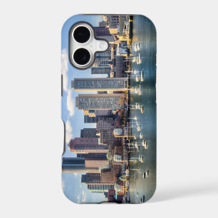 Boston skyline from waterfront