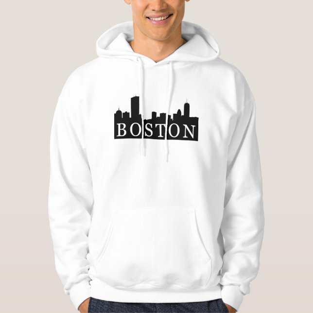 Boston Skyline Hoodie (Front)