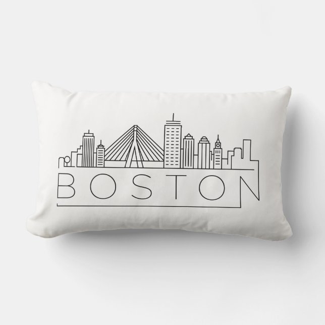 Boston Skyline Lumbar Cushion (Front)