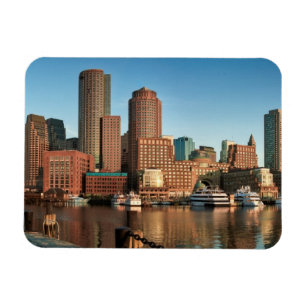 Boston skyline magnet