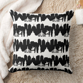 Boston Skyline Stripe Cushion