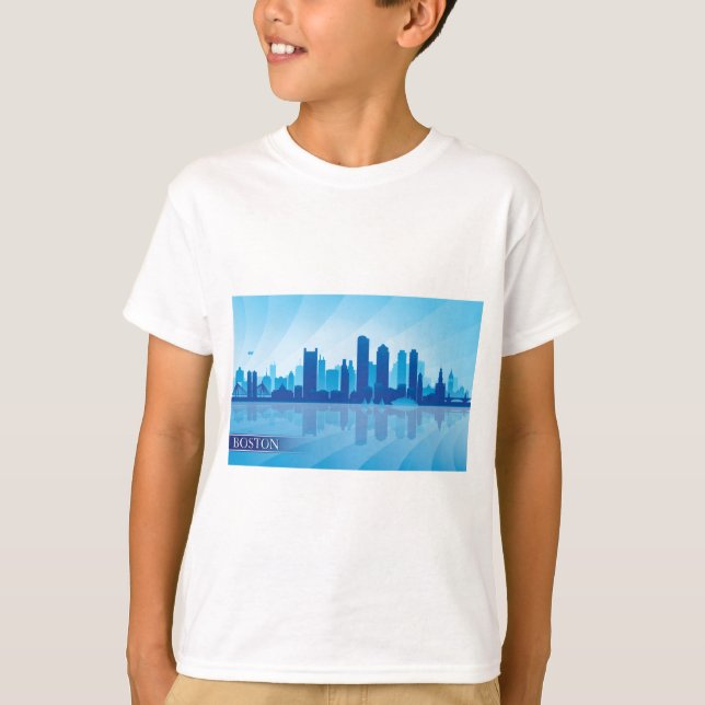 Boston Skyline T-Shirt (Front)