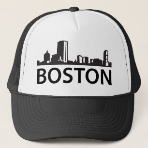 Boston Skyline Trucker Hat