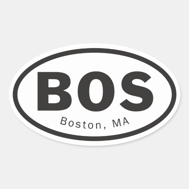 Boston sticker (Front)