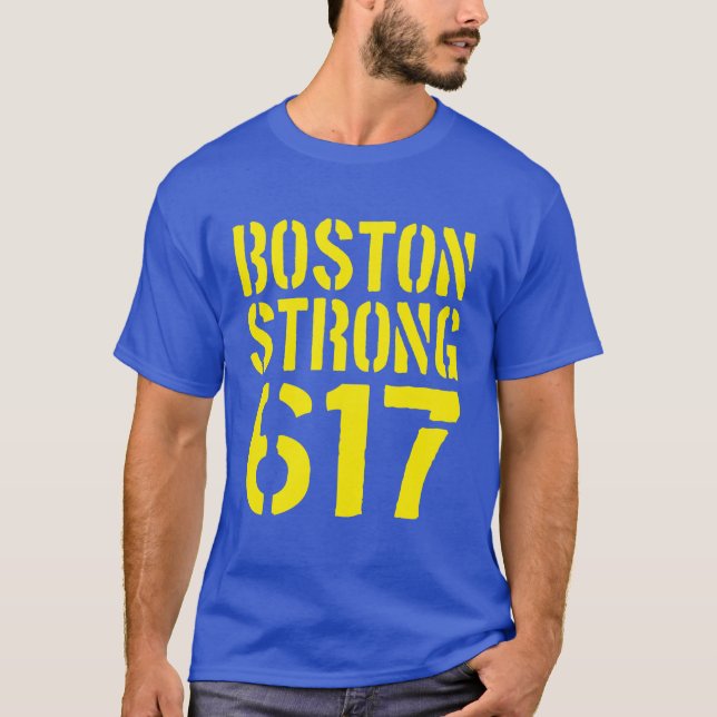 Boston Strong 617 T-Shirt (Front)