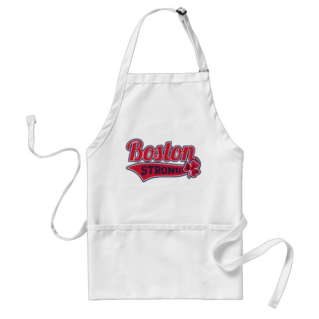 Boston Strong Ballpark Shamrock 617 Standard Apron (Front)