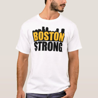 Boston Strong Black & Gold T-Shirt